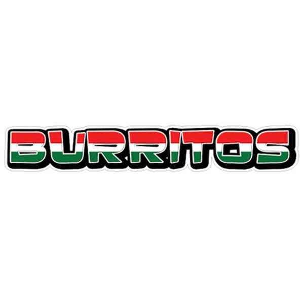 Amistad Burritos Concession Decal - Mexican Restaurant Burrito AM3940676 - main